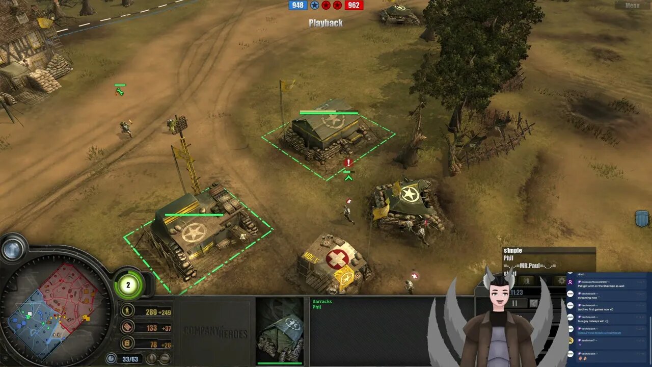 S1mple, Phil vs Mr.Paul, Siggi || Company of Heroes 1