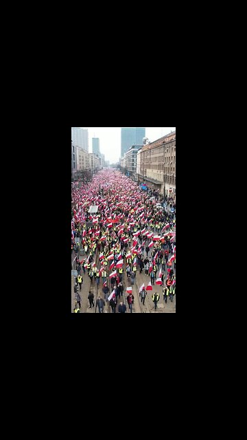 Farmers Protest in Poland against The Green Agenda!!!