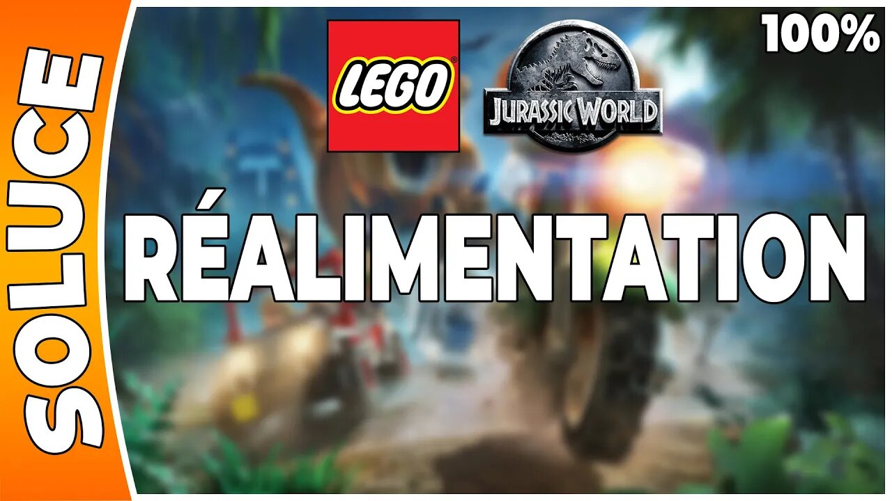 LEGO Jurassic World - RÉALIMENTATION - 100% - Minikits et ambre [FR PS3]