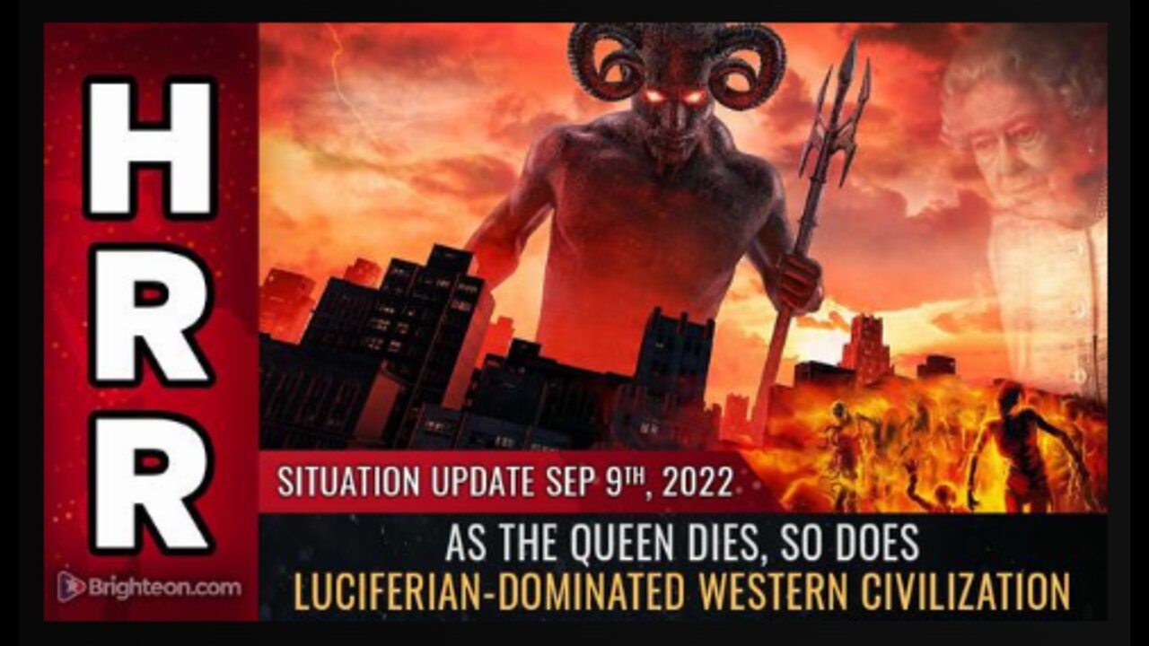 As the Queen dies, so does Luciferian-dominated Western Civilization