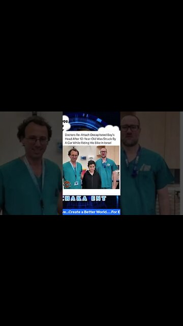 Boy loses his head in a car accident and doctors saved him