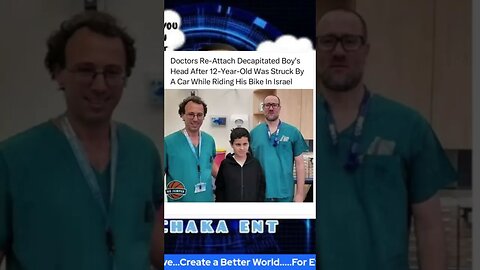 Boy loses his head in a car accident and doctors saved him