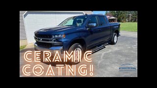 Adam's Graphene ceramic coating on a chevy Silverado!