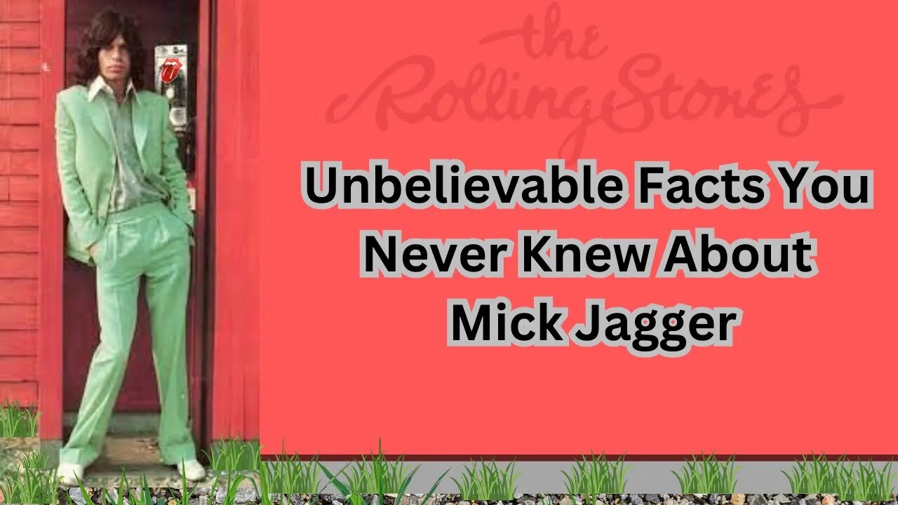 Unbelievable Facts You Never Knew About Mick Jagger