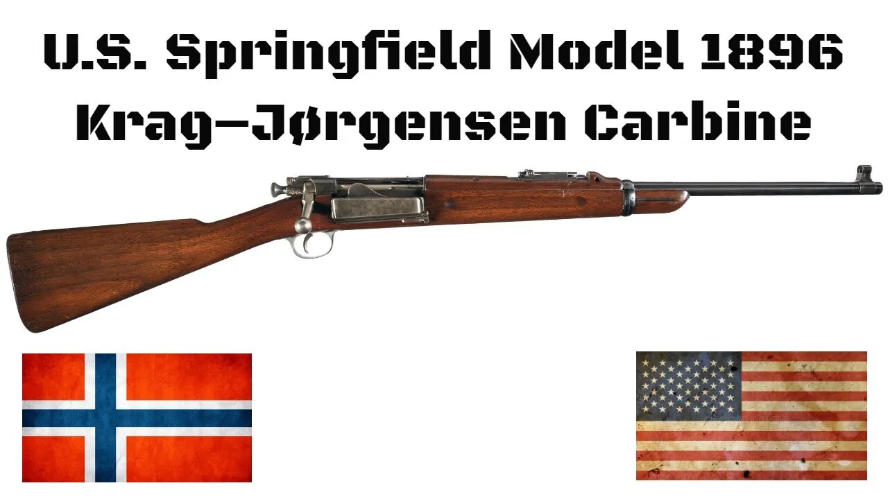 The U.S. Krag–Jørgensen Model 1896 Carbine! Shoot and review!