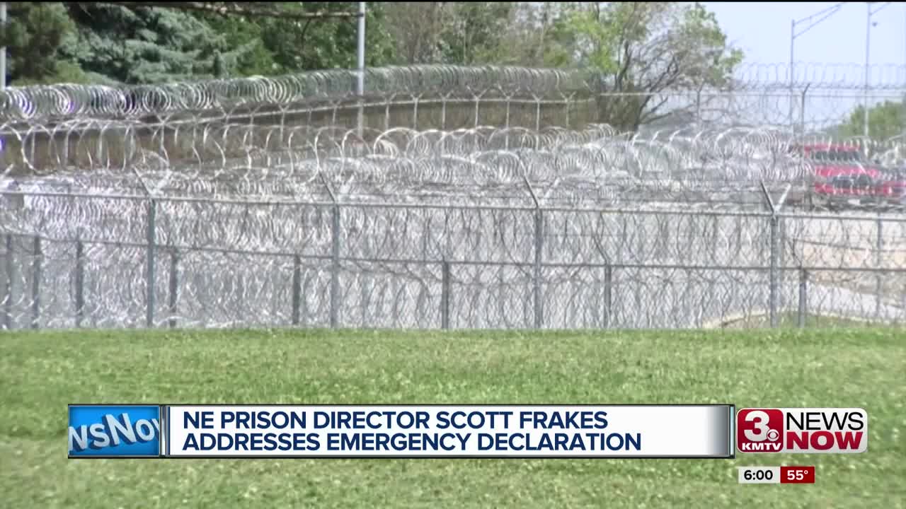 NE Prison Director Addresses Emergency Declaration