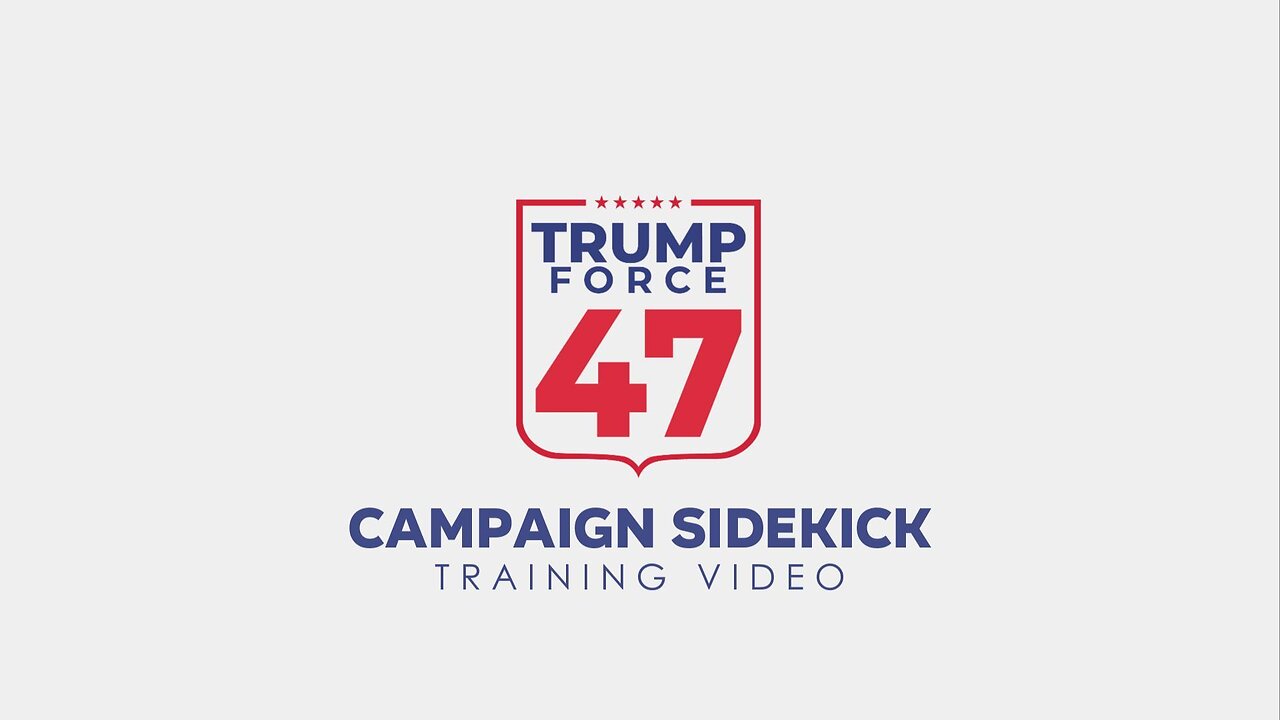 NH4TRUMP - TRUMP FORCE 47 | CAMPAIGN SIDEKICK TRAINING