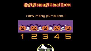 Let's Play Halloween How Many! [Halloween Activity] #shorts