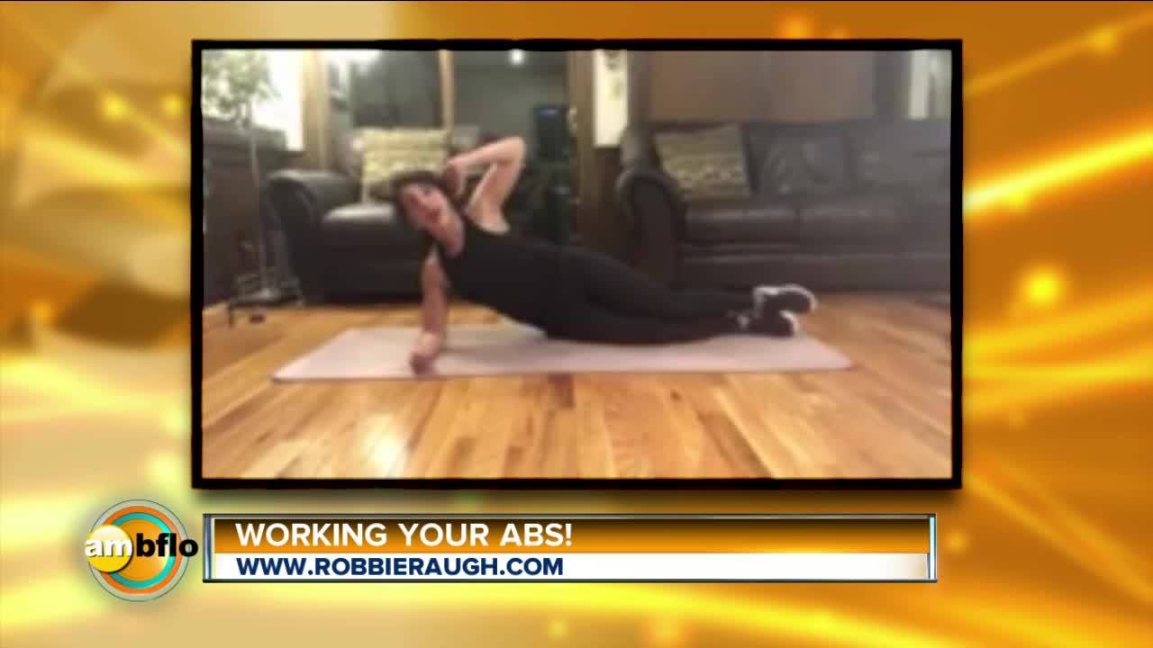 Home exercises with Robbie Raugh