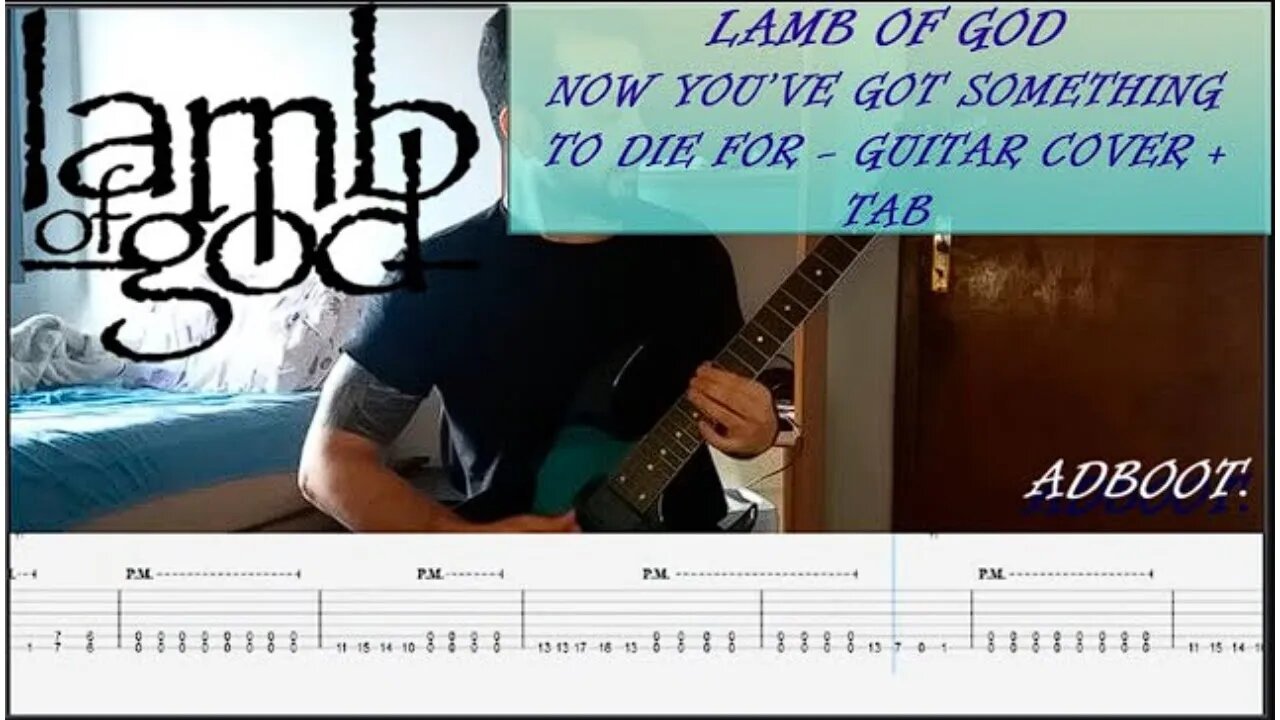 Lamb Of God Now You've Got Something to Die For - Guitar Cover + TAB