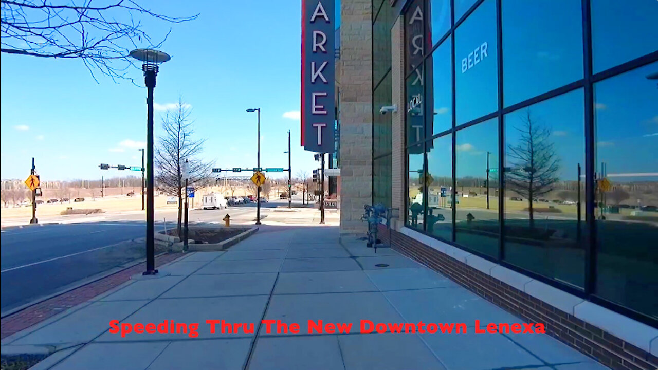 Speeding Thru The New Downtown Lenexa