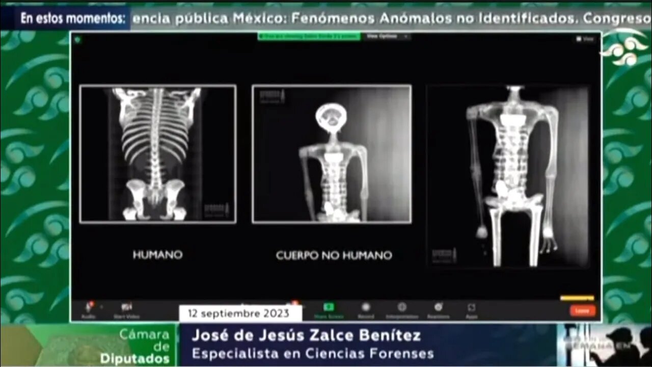 Mysterious ET Mummies of Nazca Peru revealed at the Mexican UFO Hearings- English Subs-Sep 12th 2023