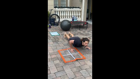 Exercise Technique #4 Bodyweight: PB Pushup to sprawl & Up