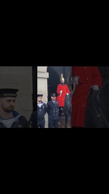 The navy and the kings guard #horseguardsparade
