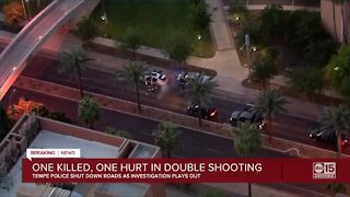 One killed, one hurt in double shooting in Tempe