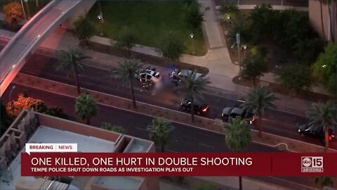 One killed, one hurt in double shooting in Tempe