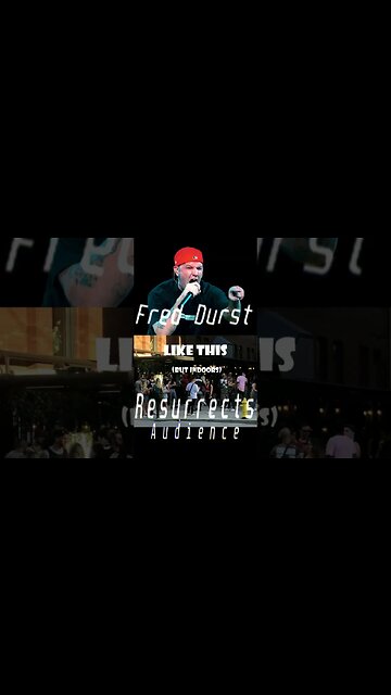 FRED DURST RESURRECTS DEAD AUDIENCE