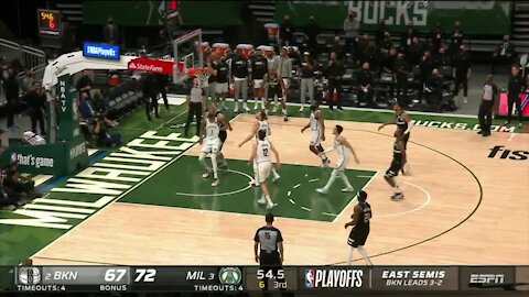 Bucks bounce back to defeat Nets 104-89 and force Game 7