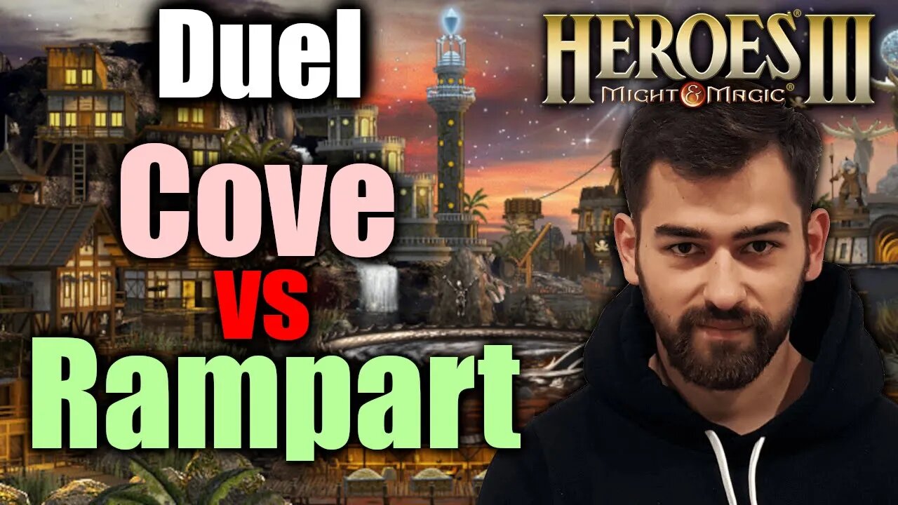 Cove vs Rampart | Gluhammer Heroes HotA 3 Multiplayer PL