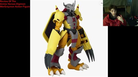 Anime Heroes Digimon WarGreymon Action Figure Review