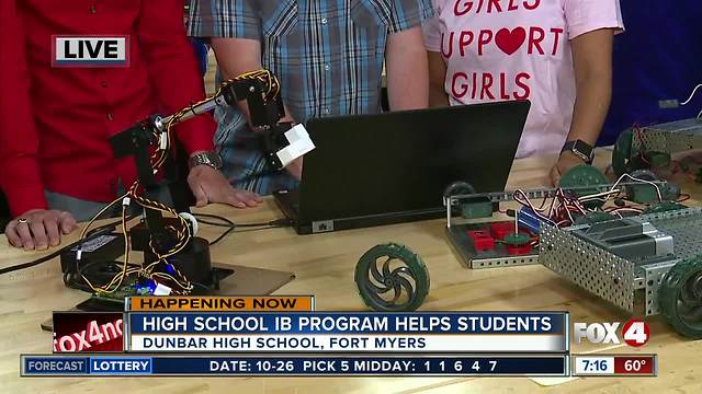 Dunbar High School IB Program helps students