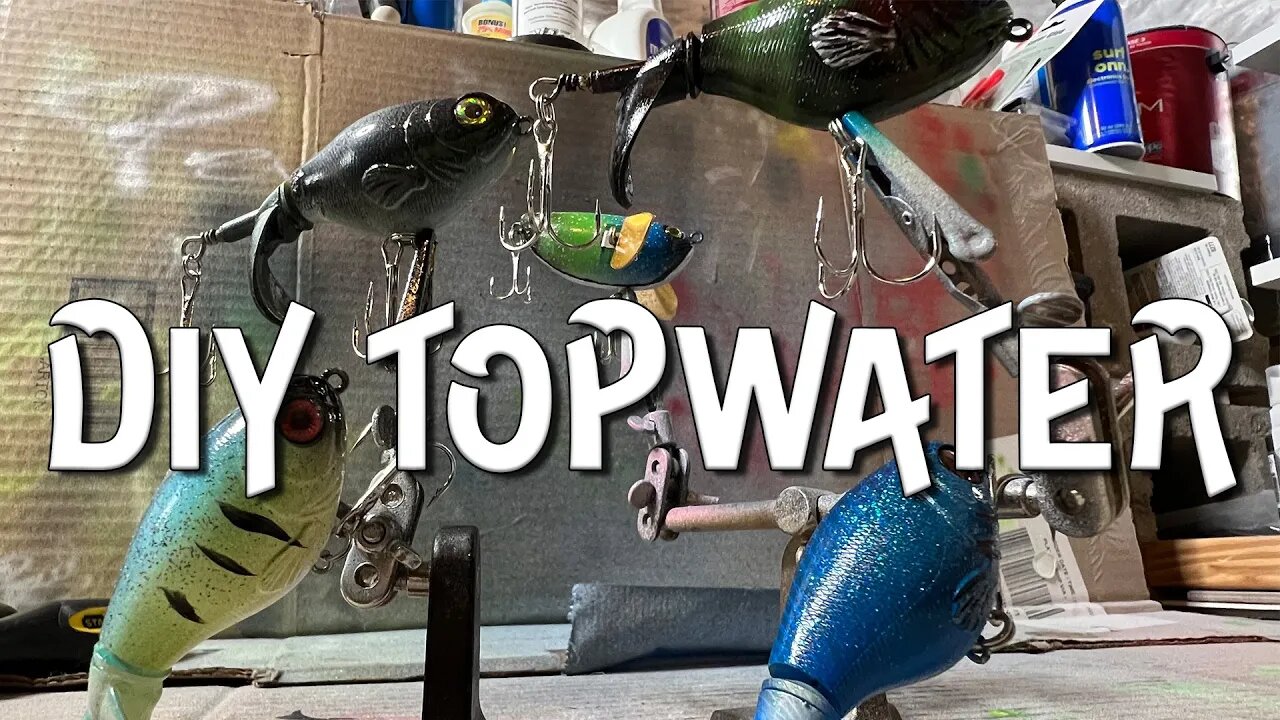 Making our own topwater lures