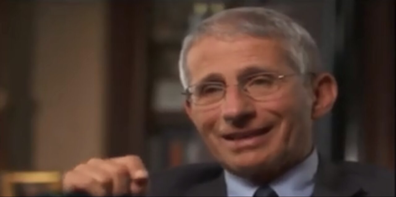 Dr Fauci exposes the vaccine