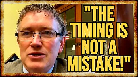 Thomas Massie Says Timing of Syria Regime Change is NO COINCIDENCE