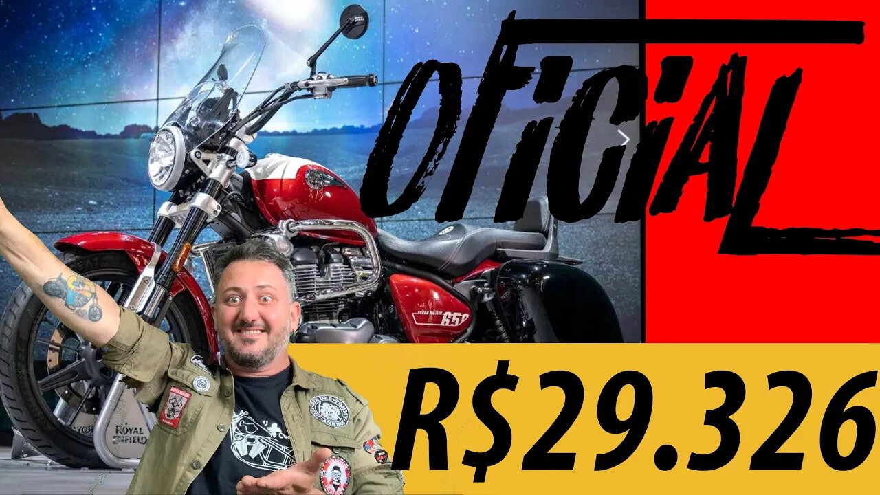 ✅ 😀 😀 SUPER METEOR 650: OFICIAL: PREÇO REVELADO R$ 29.326 REAIS