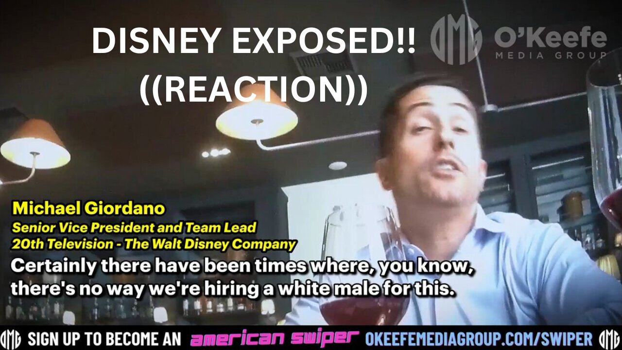 JAMES O' KEEFE EXPOSES DISNEY FOR HIRING ONLY BASED OFF RACE! ((CRAZY REACTION)) PT. 1