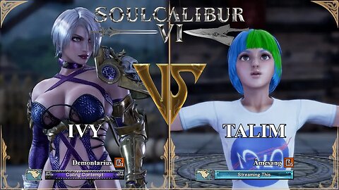 SoulCalibur VI — Demontarius (Ivy) VS Amesang (Talim) | Xbox Series X Ranked