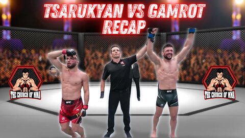 MATEUSZ GAMROT EDGES BY ARMAN TSARUKYAN IN A LIGHTWEIGHT CLASSIC!