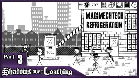 Shadows Over Loathing, Part 3 / Fridge Factory Mob, Ms Brewster's, Murder Mystery, Pocketwatch