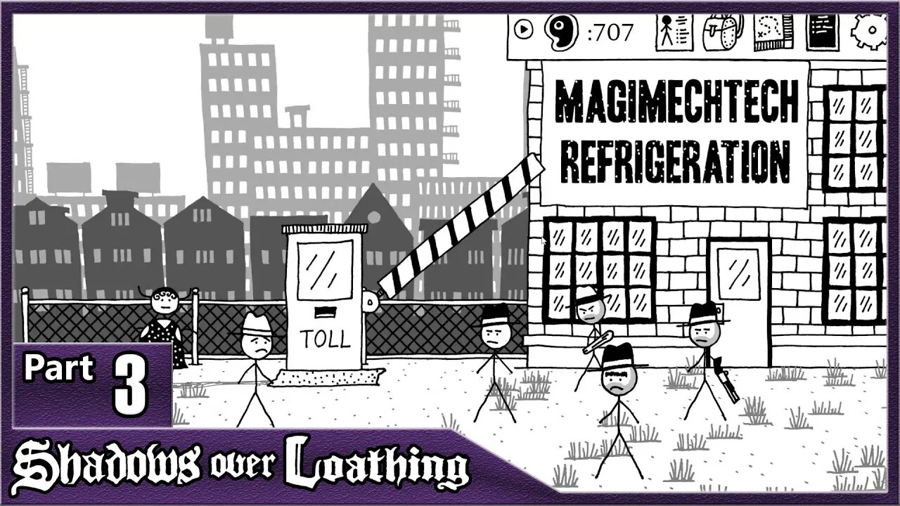 Shadows Over Loathing, Part 3 / Fridge Factory Mob, Ms Brewster's, Murder Mystery, Pocketwatch