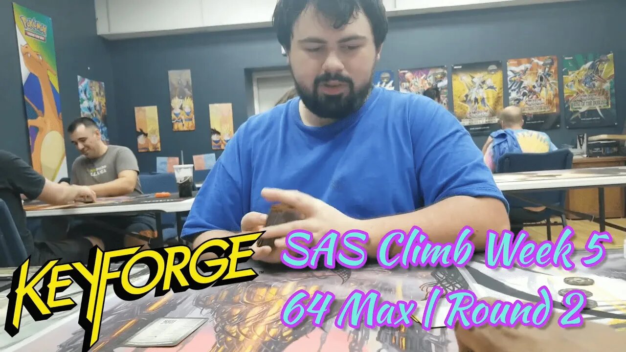 Keyforge Thursdays - Season 7 64 SAS Climb Week 5 - Round 2