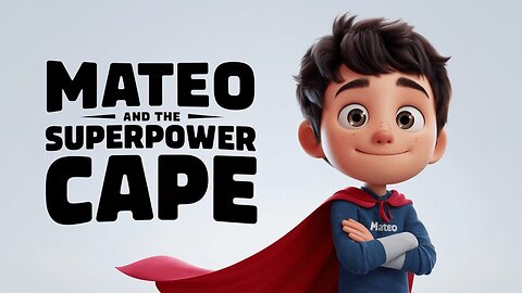 Mateo Discovers HIS Superpower Cape!