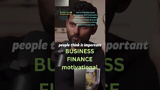 BUSINESS FINANCE motivational #business #businesscapital #motivational #businessfunding #loan #debt