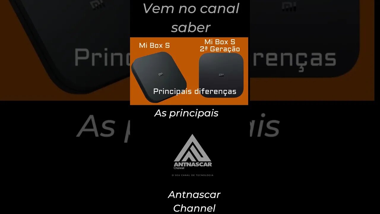 Mi Box S Mi Box S 2ª Geração PRINCIPAIS DIFERENÇAS