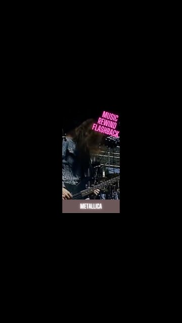Metallica - For Whom The Bell Tolls - Music Rewind Flashback