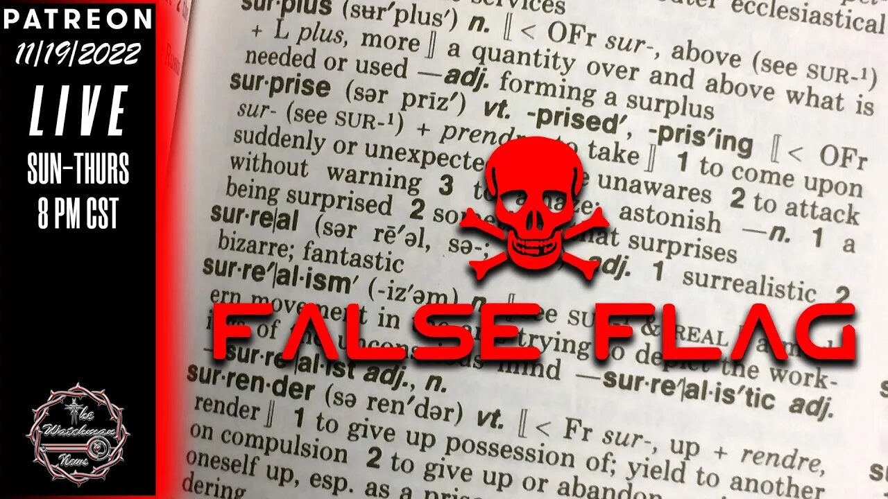 The Watchman News - It Seems Surreal That A Nation Would Tell You About A False Flag In Advance