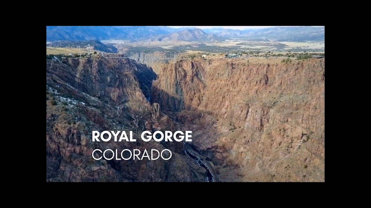 Royal Gorge Colorado Flyover