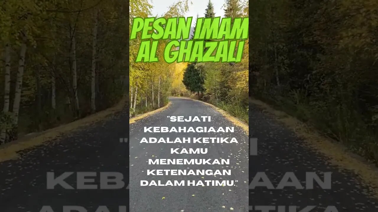 PESAN IMAM AL GHAZALI:#shorts #shortsfeed #shortsquotes