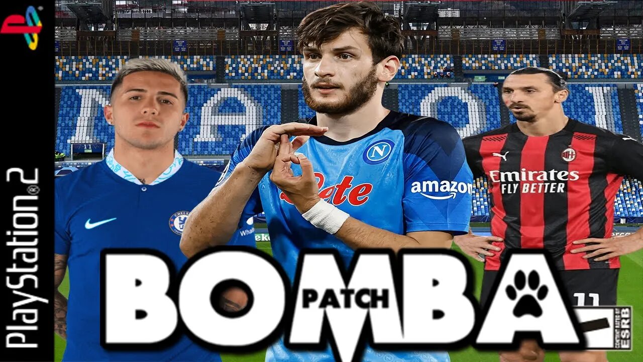 BOMBA PATCH 2022 (PS2) ATUALIZADO AGOSTO NARRAÇÃO GALVÃO BUENO