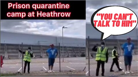 Covid Quarantine Prison Camp At Heathrow Airport In London, United Kingdom!