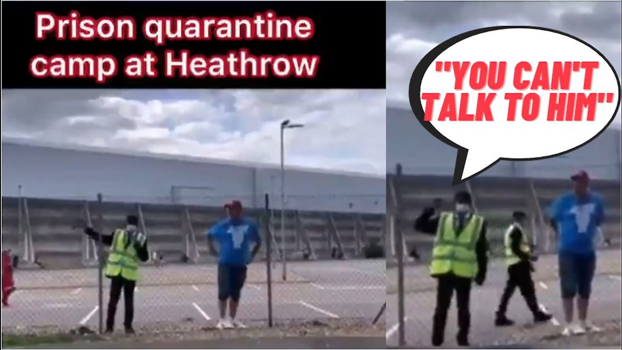 Covid Quarantine Prison Camp At Heathrow Airport In London, United Kingdom!