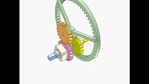 2916 4 gear planetary mechanism F