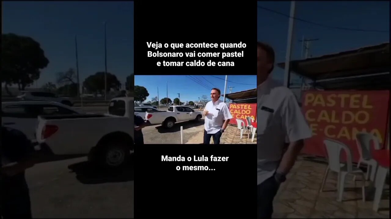 Ladrã0 vai ser elogio pra ele - Bolsonar0 desafia Lul4 a c0mer pastel nas ruas