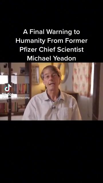 Former Pfizer chief scientist Michael Yeadon: Masks don't work,