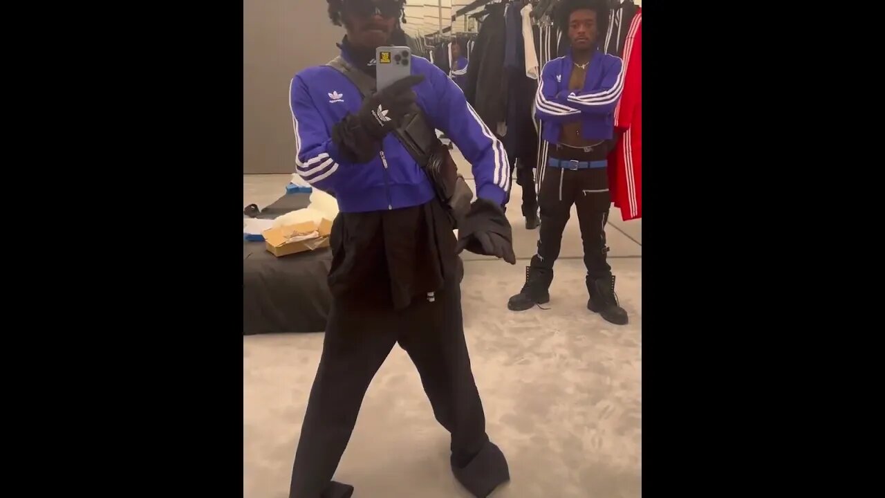 Mr. B & Slackin In Balenciaga Dripped Out