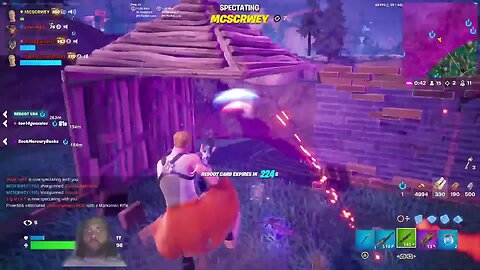 Fortnite with Rock Mercury